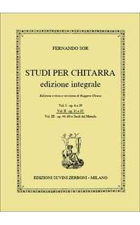 sor f. - studi per chitarra v.2 - op. 31/35 (integral) -chiesa